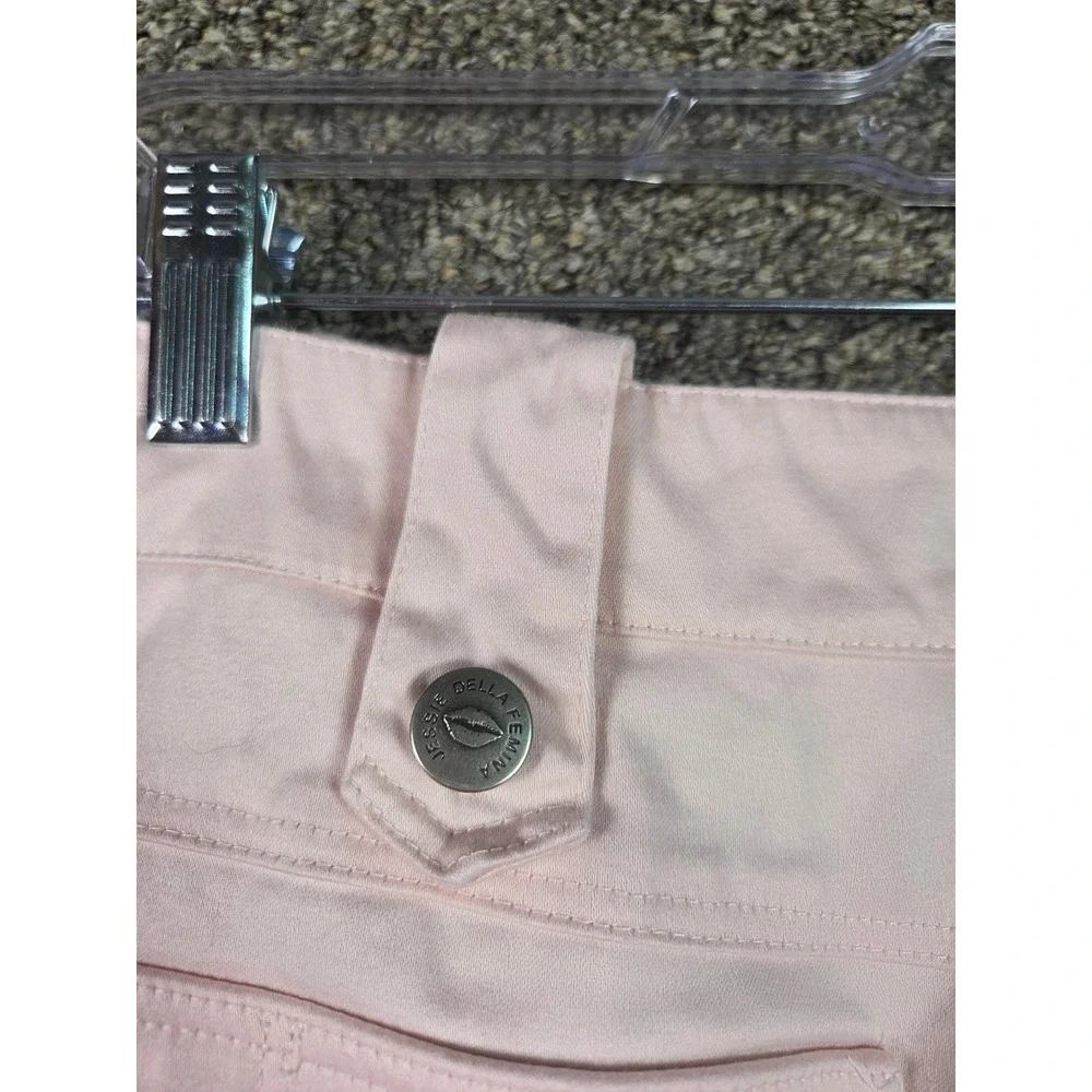 Light Pink Wide-Leg Cargo Pants